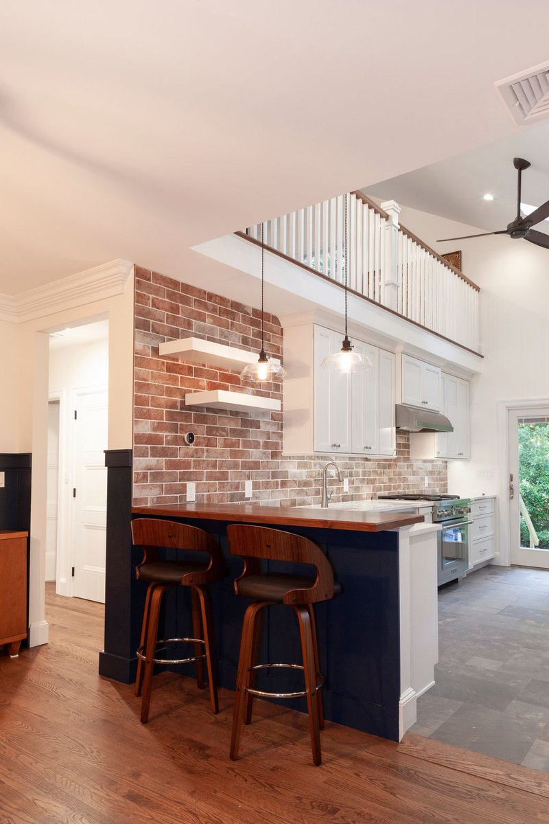 djshomeimprove's tweet photo. As part of this house transformation, the kitchen became a centerpiece. One detail that makes this project special is the client’s love for a handmade bowl with navy, gold, olive green, and red accents. That piece inspired a design palette that’s timeless yet full of character. https://t.co/aNhhJZwhkP
