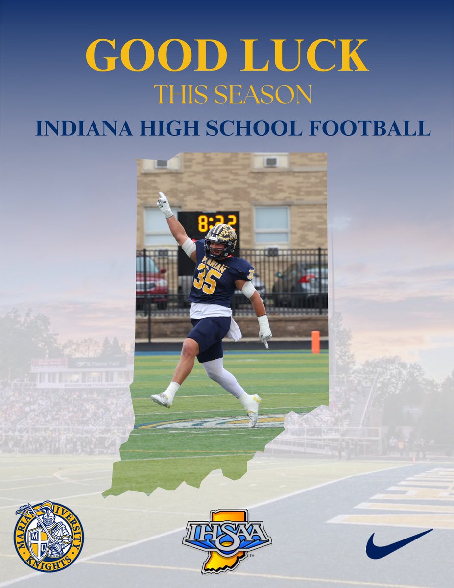 Good luck to all the Indiana High Schools this season!