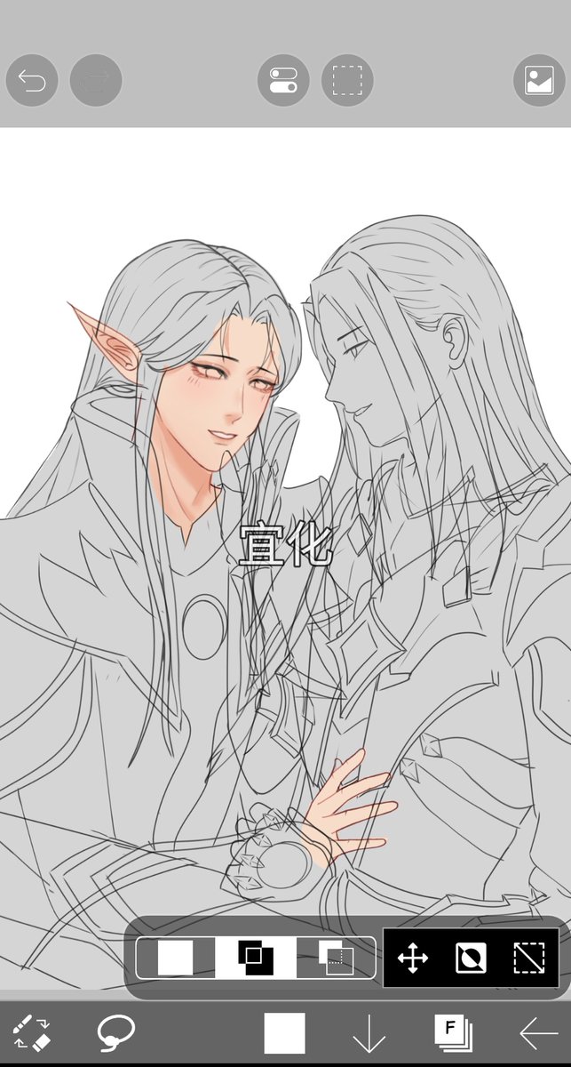 Pengen lanjutin warnain ini tapi gegara liat detailnya baju leomord jadi males mau lanjutinnya🗿

#leomordxestes