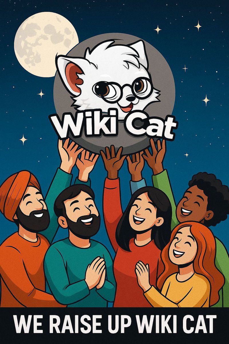 abangagnes1's tweet photo. We raise up WIKI CAT 🚀🚀🚀🚀 $WKC https://t.co/W34giOklSM
