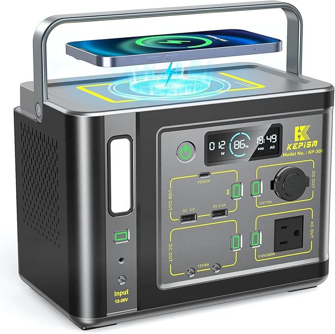 ComputerPal's tweet image. 🔋 Stay powered anywhere!
This Portable Power Station packs a punch with 110V/300W Pure Sine Wave AC, USB-C fast charging & solar compatibility. Perfect for camping, travel, home backup & CPAP use.
Grab yours 👉
amazon.com/dp/B0BM8W5VK6?…
#SolarGenerator #CampingGear…
