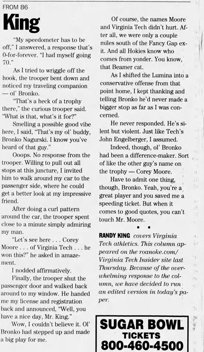 And the rest of the story #Hokies