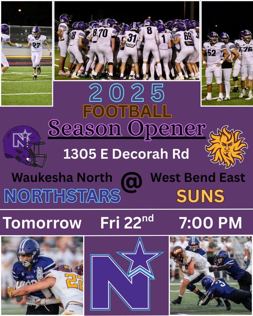 Waukesha North Football tweet media