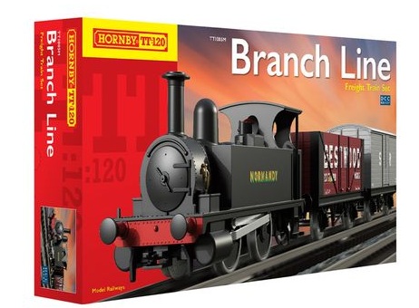 Kudos to <a href="/hornby/">Hornby</a> for this well-priced TT set. However, the track is odd. I think that swapping the 3rd radius curves for 1st would mean a point could have be included for a similar price giving more play value, needing less space and allows for future upgrades.

<a href="/Budget_Railways/">Budget Model Railway</a>