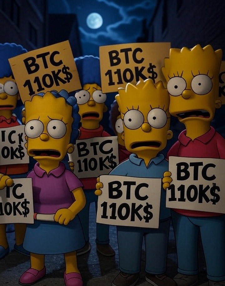 Kripto Simpsons (@kriptosimpsons) on Twitter photo $btc #bitcoin çöküş başladı. birazdan #btc 110k$ seviyesine düşecek. kesin bilgidir, yayın. $btc #bitcoin çöküş başladı. birazdan #btc 110k$ seviyesine düşecek. kesin bilgidir, yayın.