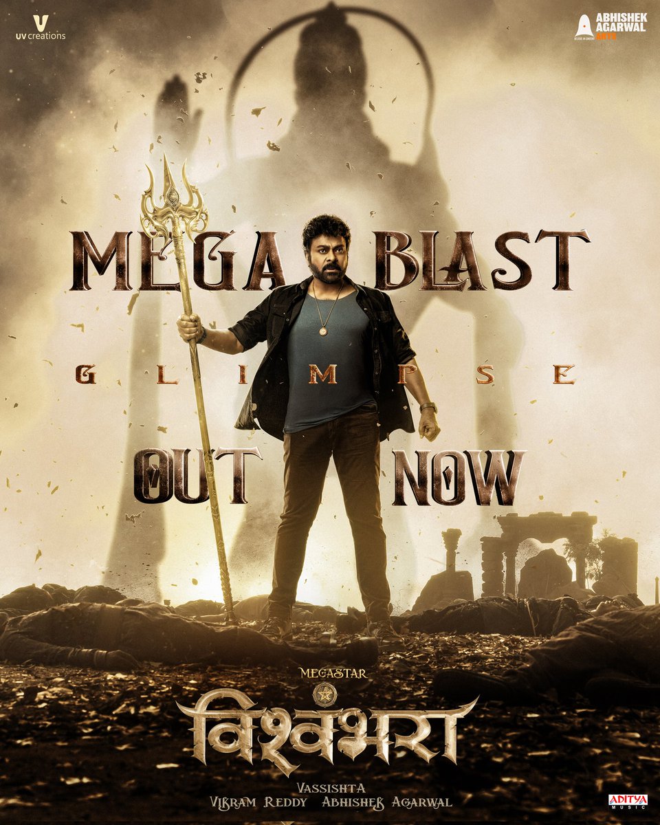Mr Sinha (@mrsinha_) on Twitter photo Interesting! On the occasion of Megastar <a href="/KChiruTweets/">Chiranjeevi Konidela</a>'s birthday, <a href="/AbhishekOfficl/">Abhishek Agarwal 🇮🇳</a> presents the teaser of #VishwambharaHindi.
The film hits theatres in Summer 2026.
#HBDMegaStarChiranjeevi
youtu.be/8NYVrr1tT3E Interesting! On the occasion of Megastar <a href="/KChiruTweets/">Chiranjeevi Konidela</a>'s birthday, <a href="/AbhishekOfficl/">Abhishek Agarwal 🇮🇳</a> presents the teaser of #VishwambharaHindi.
The film hits theatres in Summer 2026.
#HBDMegaStarChiranjeevi
youtu.be/8NYVrr1tT3E