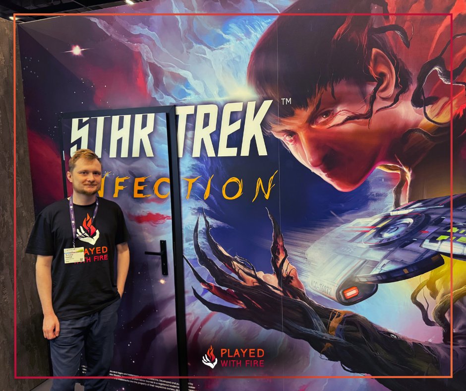 What an unforgettable week at #Gamescom2025! 
We revealed Star Trek: Infection in cooperation with <a href="/BMGhorrors/">Broken Mirror Games</a> and <a href="/StarTrek/">Star Trek</a>, and you got to play the demo for the very first time. 

Thank you for your energy and feedback - it means the world to us! 🛸