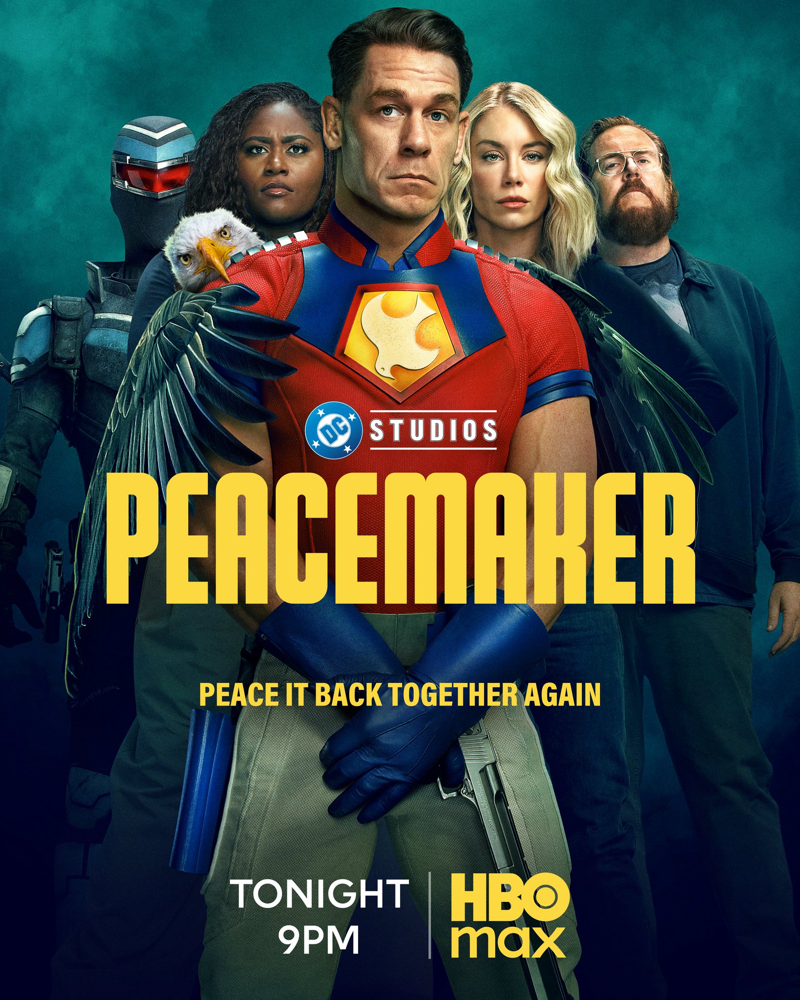 Finale Peacemaker S2 poster op HBO Max België