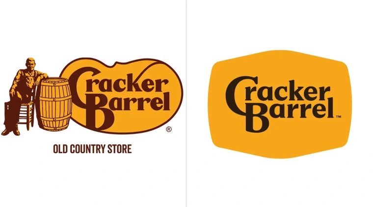 JaredNord's tweet photo. Changing the Cracker Barrel logo to this is a CRIME https://t.co/ipZhzYado1