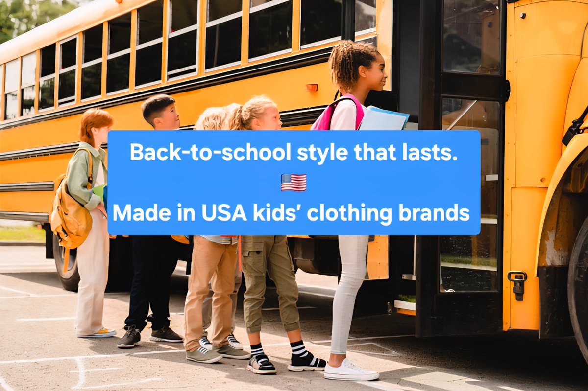 ✏️📚 Back-to-school means fresh supplies and fresh clothes.

Check out 5 Made in USA kids’ apparel brands that are built to last — even through recess &amp; roughhousing. 🇺🇸

👉 americanmanufacturing.org/blog/5-made-in…

#MadeInUSA #BackToSchool #AmericanManufacturing

THREAD---&gt;