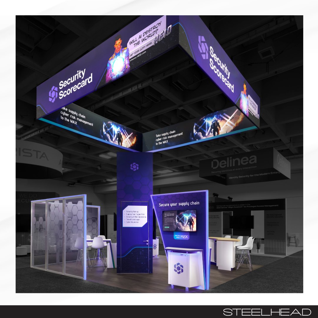 🚀 Throwback to <a href="/RSAConference/">RSAConference</a> 2024, where we partnered with SecurityScorecard to design a booth that turned heads.

With #RSAC 2026 just 7 months away, it’s time to plan YOUR big moment. Let’s create an exhibit that stands out.

#ExhibitDesign #EventMarketing