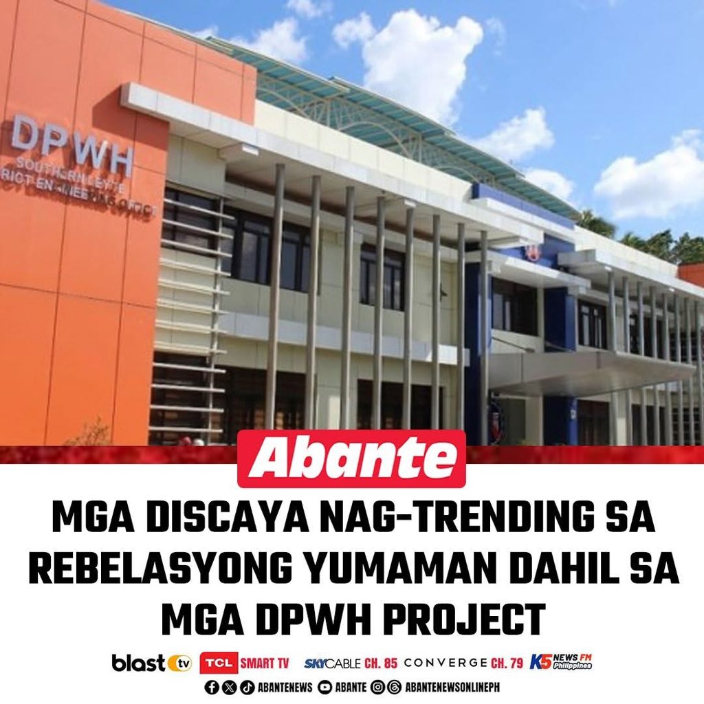 🚨 From Discaya to the DPWH 15: Time for a National Reckoning

The viral interview of the Discaya couple—where they openly flaunted their wealth and admitted that becoming DPWH contractors was their gateway to prosperity—is more than just a moment of arrogance. It is a red flag.
