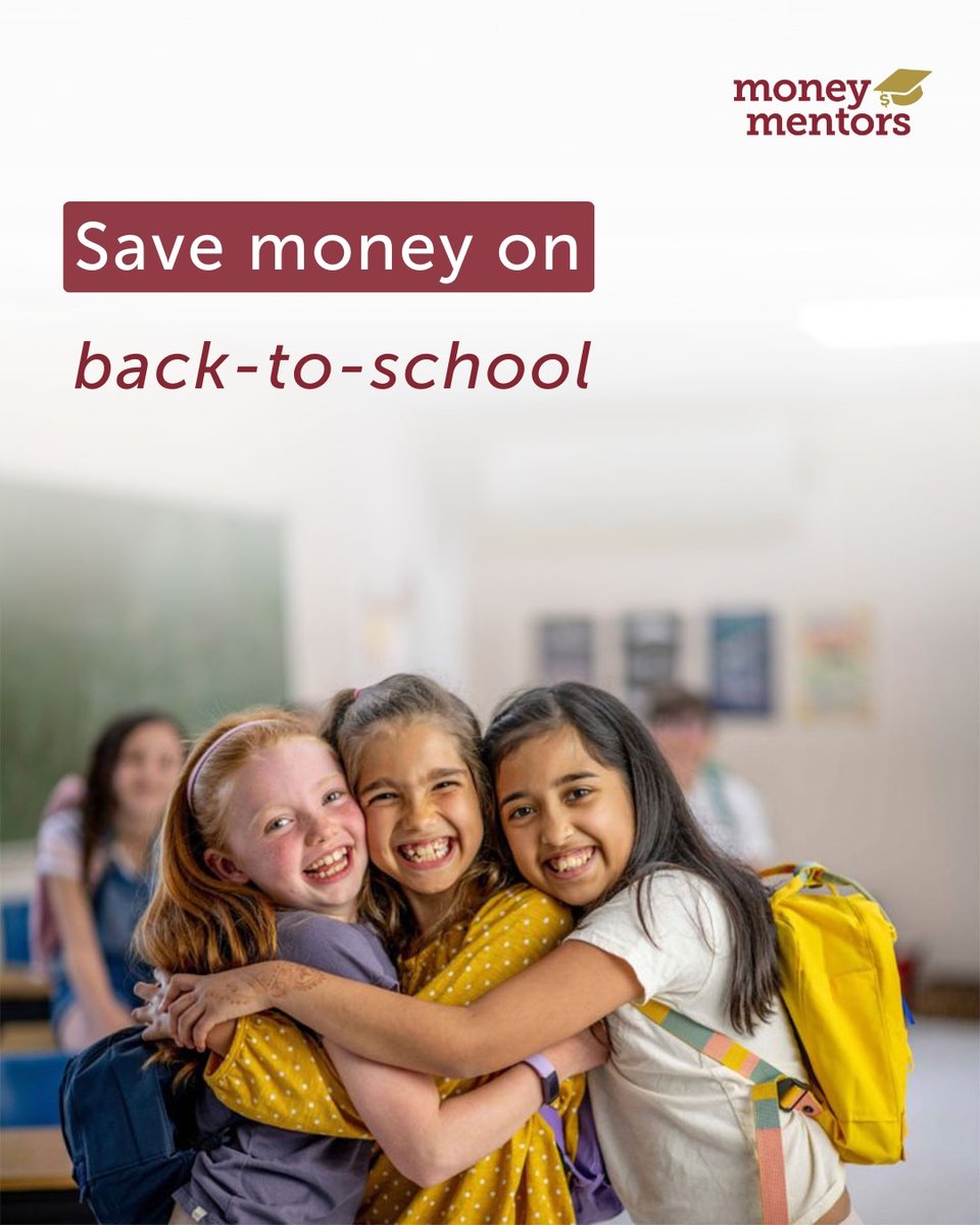 Back-to-school shopping doesn’t have to drain your wallet. 🚌📚
We’ve rounded up 10 ways to save in 2025—from reusing supplies to teaching kids about budgeting.

Read more 👉 moneymentors.ca/money-tips/sav…

#BackToSchool #MoneyTips