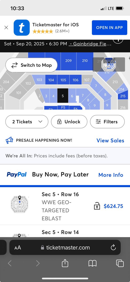 These prices are absolutely absurd. <a href="/wwe/">WWE</a> <a href="/BustedOpenRadio/">SiriusXM Busted Open</a>