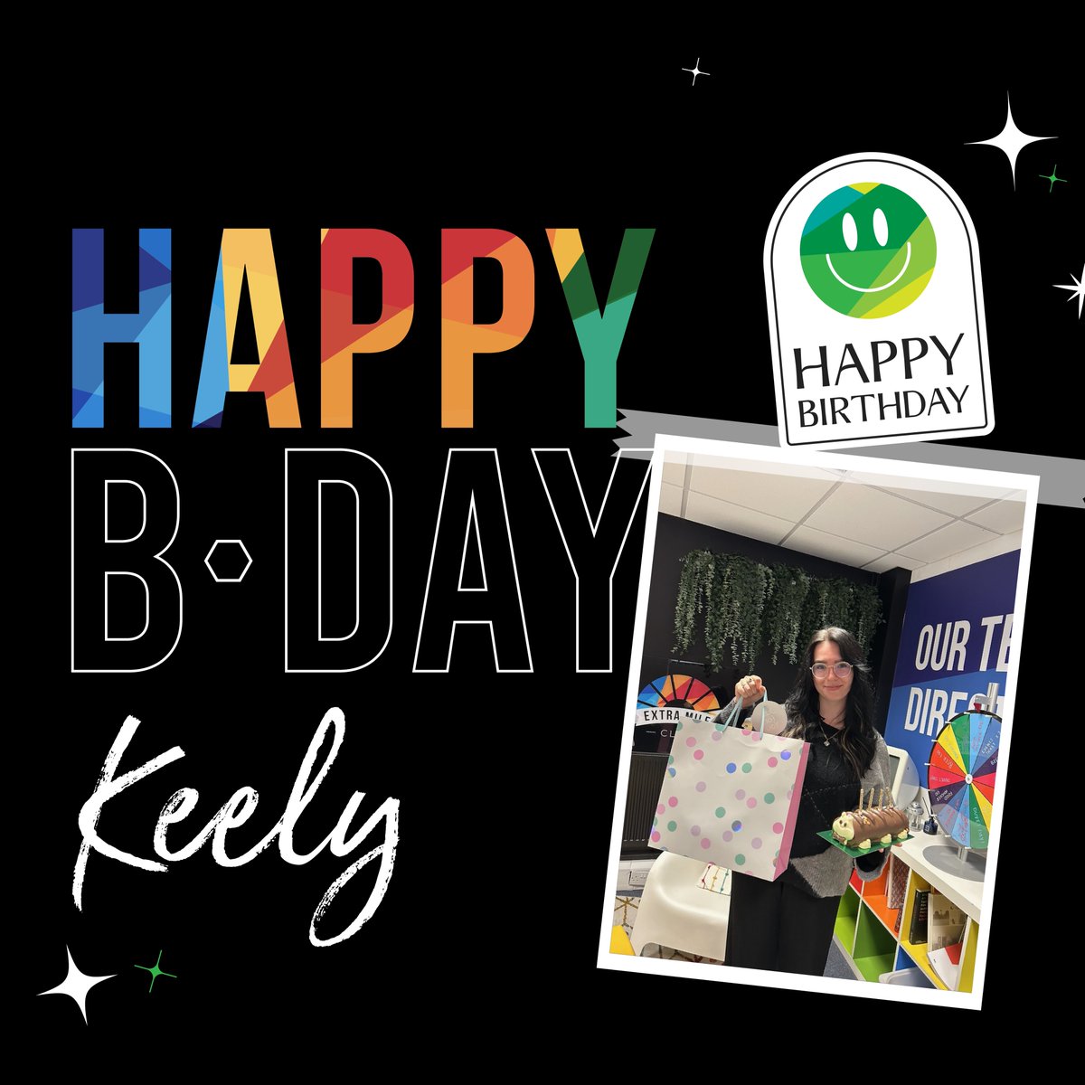 🎉 Happy Birthday, Keely! 🎉

The talent behind our blogs, socials, and all things content!

Cake incoming 🤩🎂

#HappyBirthday #TeamKeely #BrandContent