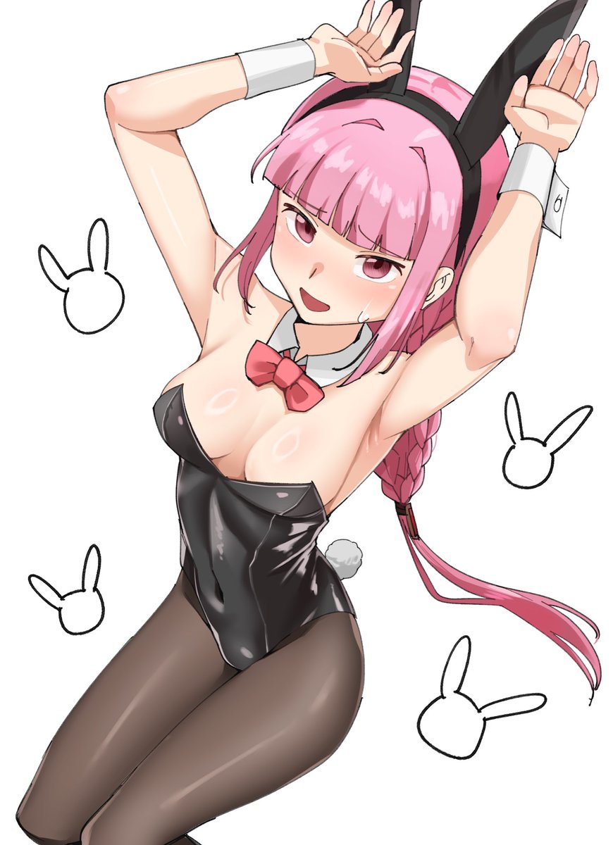 誕生日に突入しながらもバニーを着せられる環さん 