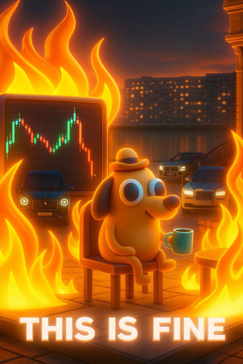 One thing I know being in #Crypto since 2020. Is we will be $Fine. Gotta HODL and have what it takes to get through the shakeouts. If you can do that and ride the wave to the top. You will have financial freedom.
Stay Fine my Friends. And be safe!