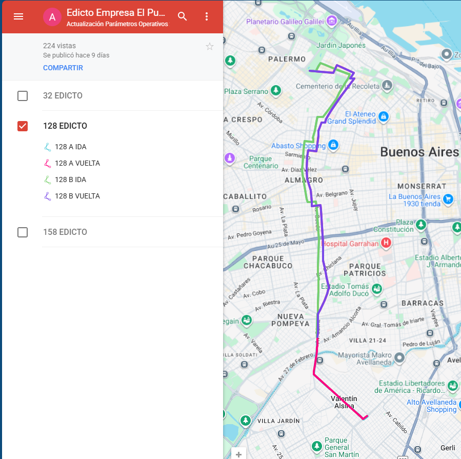 CiudadDeBondis's tweet photo. ASI QUEDARÍAN LOS RECORRIDOS
↔️#Linea128 sin cambios
📈#Linea158 ALARGA hasta "Hospitales" del Subte H
❌#Linea75
Ramal A x Colombres/Boedo ➡️AFUERA
Ramal B x Hospitales➡️se fusiona dentro de la 32
🔤#Linea32 con 3 ramales:
A) Once-Lanus
B) Once-Lanus x Valentin Alsina x Hospitales (absorbe al 75 "B")
C) Hospitales-Lanus (x el recorrido del Ramal B)
MAPA de recorridos:
https://t.co/h52Wz3Nd4f