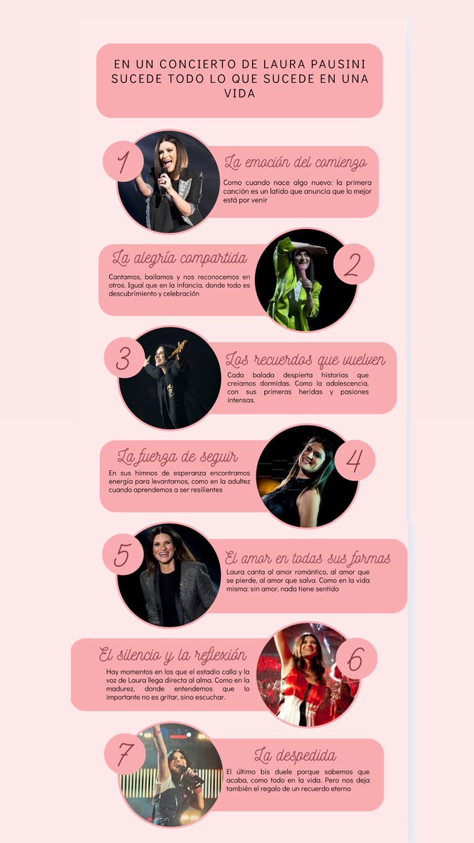 PausiniStyle's tweet photo. 🌟 En pocas horas, Laura nos recuerda que la vida cabe en un concierto y que un concierto puede cambiar una vida.
@LauraPausini #PausiniStyle https://t.co/vS2t8G9NFB