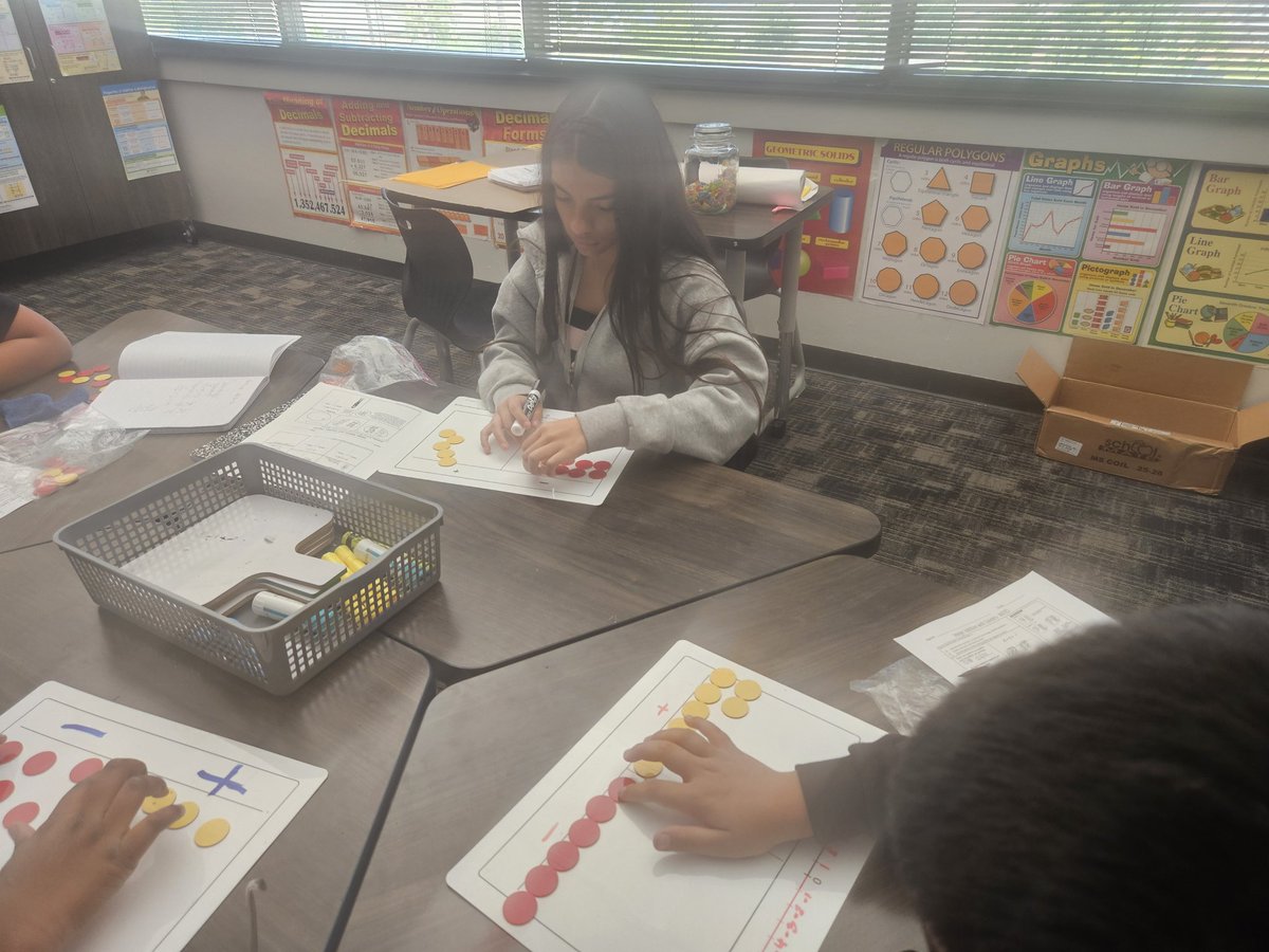 MrGivens_ARMS's tweet image. Students using models to connect integer addition to the Real-World through hands-on activities and academic discourse. 

TEKS: 6.2BCD

@HumbleISD_ARMS @Humble_2ndMath 
@HumbleISD