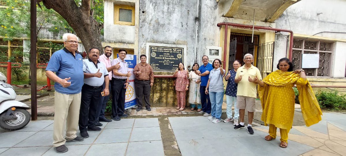 rcahdmetro's tweet image. It gives us immense pleasure to share the grand success of our first project of the year – ‘Tree Plantation’, held on 1st July at Saraswati Vidya Mandir School, Paldi

#Rotary #RCAM #RotaryClubOfAhmedabadMetro #TreePlantation #SaveMotherEarth  #green