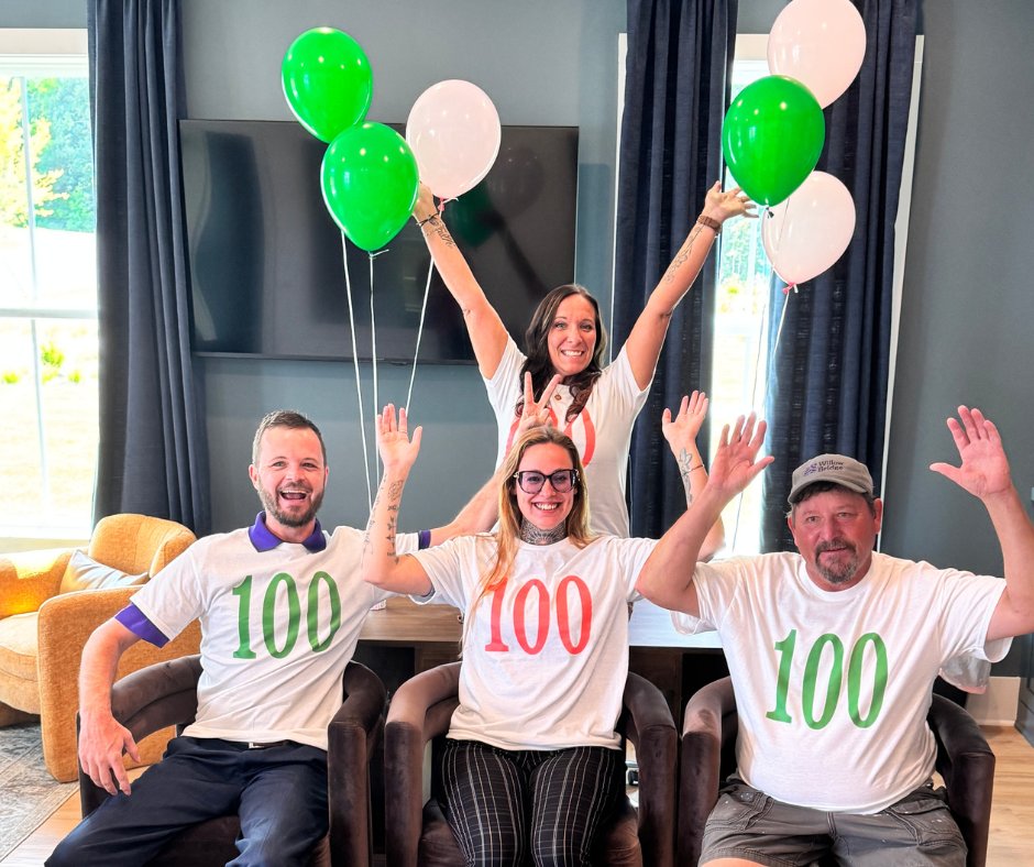 The Cottages at Battlefield Crossing just hit its 100th lease! 🎉  Developed by Jim Chapman Construction Group, this 244-unit community is on track to be fully completed in 2025.

Cheers to the next 100! atlantarealestateforum.com/jccg-celebrate…