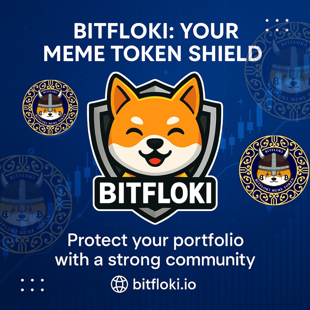 BitFloki_io's tweet photo. ๐ก๏ธ BitFloki: Your Meme Token Shield
๐ก๏ธ Protect your portfolio with a strong community.
๐ Built on transparency and trust.
๐ Meme token with real utility.
#CryptoShield #BitFlokiTrust #SafeInvesting #MemeToken https://t.co/CNGUglvUbs