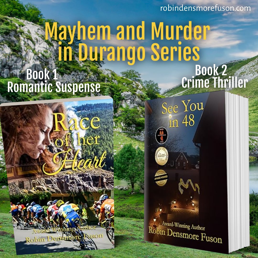 The first 2 in the series, book 3 coming soon. Same town. Same characters. Stand-alone books.
RACE OF HER HEART amazon.com/dp/1947523899/… 
SEE YOU IN 48
a.co/d/baLQRIX