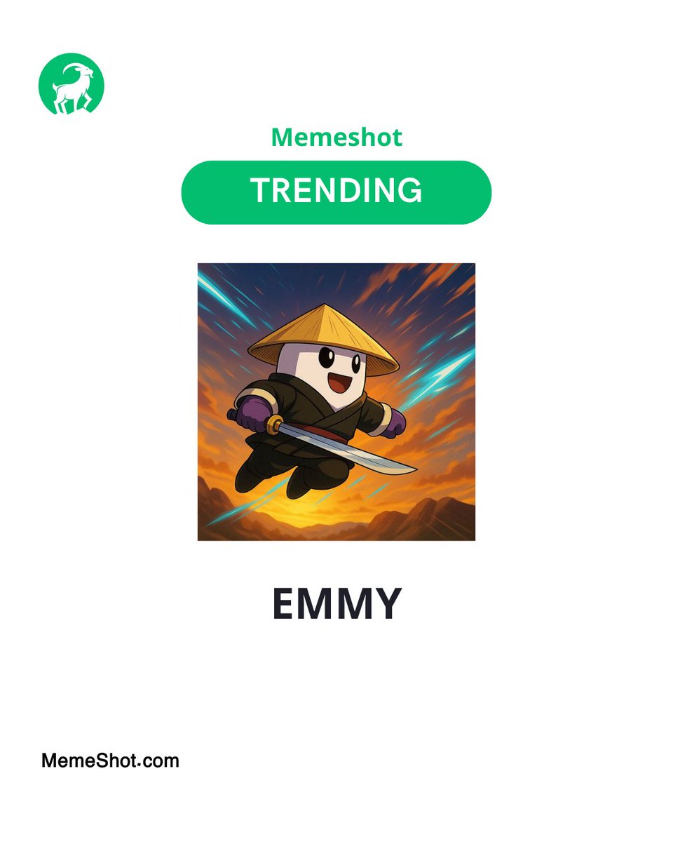 $EMMY is trending right now on MemeShot