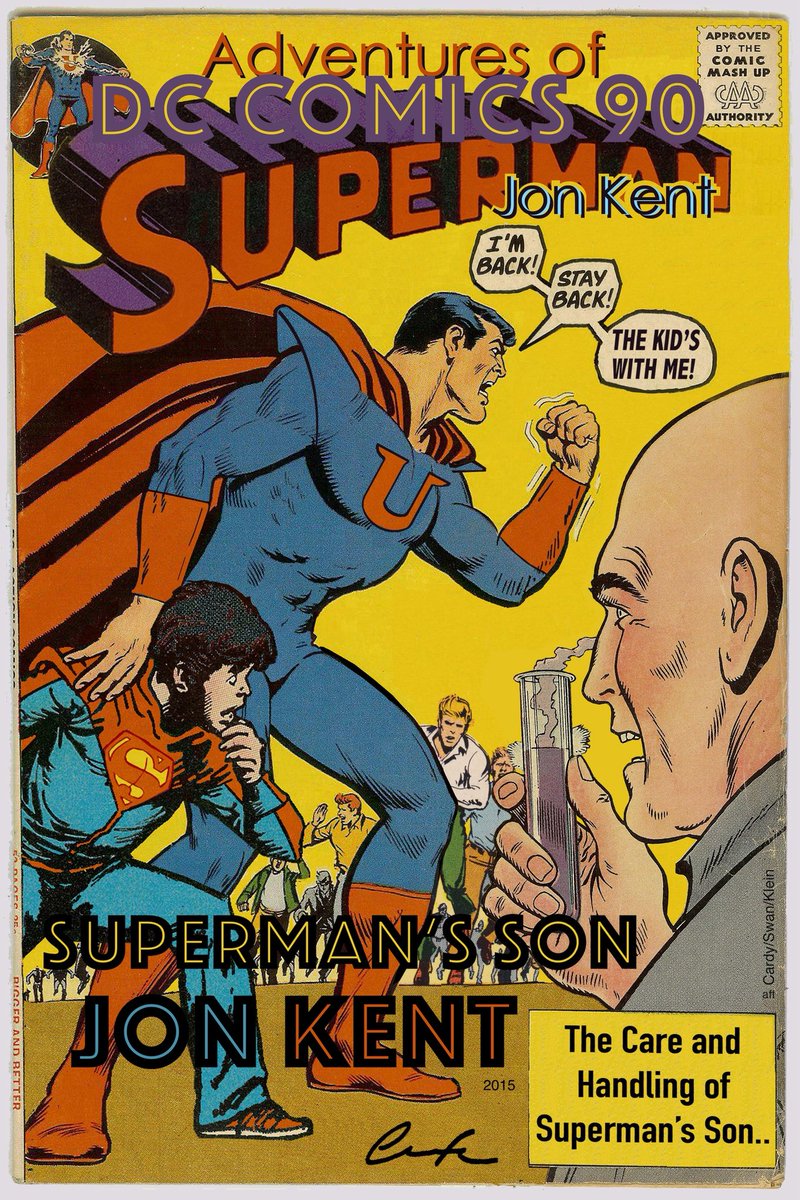ChuckBrouilette's tweet photo. #thisNovember @DCOfficial #SupermanUnlimited 7 it’s #homecoming season #onTheFarm in #Smallville when #PeteRoss returns! But instead of #tossingThePigskin #JonKent &amp;Co will act as #theDefensiveLine against some #supernatural invaders! @DanSlott  @lukmeyer30 #DCCOMICS90 #JonKent10 https://t.co/i5QkmnI9F2