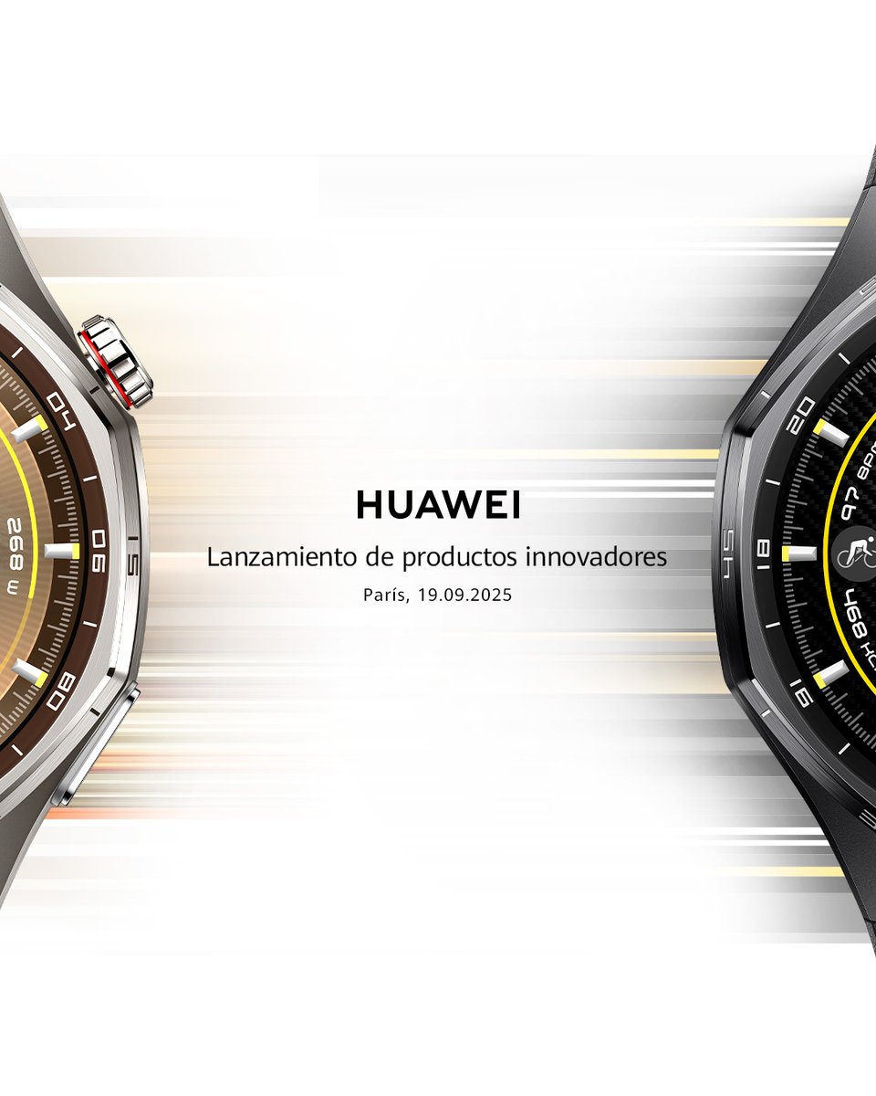 Nacido para alcanzar nuevos límites. El siguiente capítulo comienza en París. #RidetheWind #LanzamientoHUAWEI