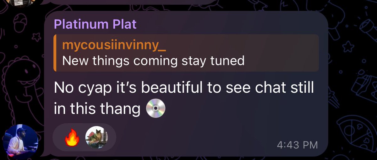 almost a year and a half 

I’m not crying, u are 

🥪🐱