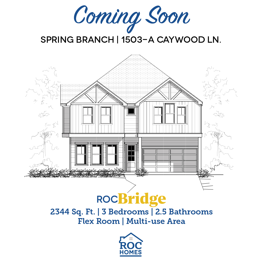 roc_homes's tweet image. The ROCbridge floor plan is arriving soon on Caywood Ln, right in the heart of Houston’s Spring Branch.

Contact us at 346.762.1870 for more information!

#SpringBranchHouston
#DreamHome
#HouseHunting
#JustListed
#HTXLiving
#HomeGoals
#HoustonNewConstruction
#SpringBranchLiving