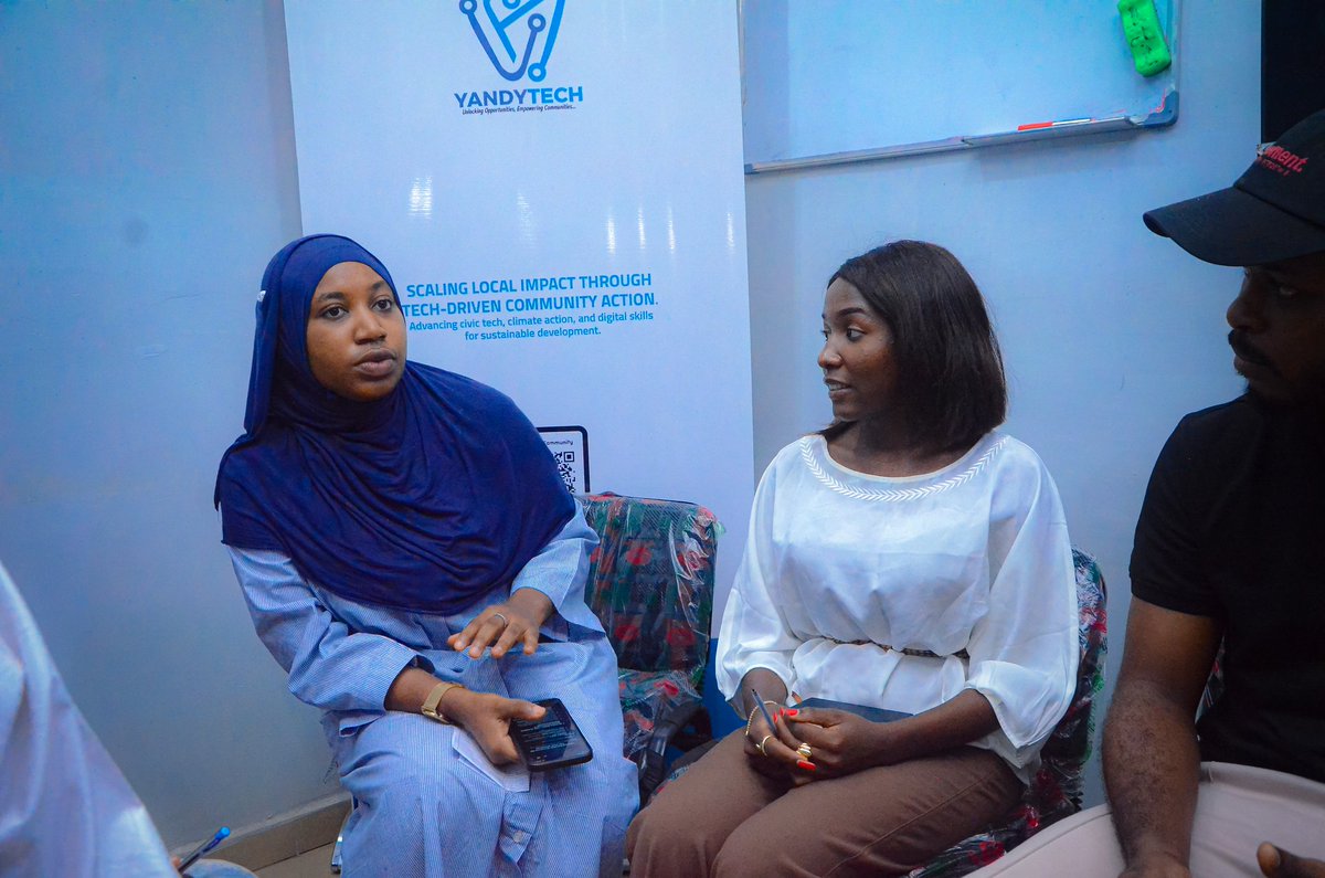 We marked International Youth Day with <a href="/YandyTech/">YandyTech Community</a>!
Our ED, <a href="/Kariko_usman/">Comfort Usman Kariko</a>, spoke on youth-driven innovation for local SDG action highlighting on:
✔ Inclusion and gender equality
✔ Strengthening grassroots structures
✔ Youth-led solutions for real community needs