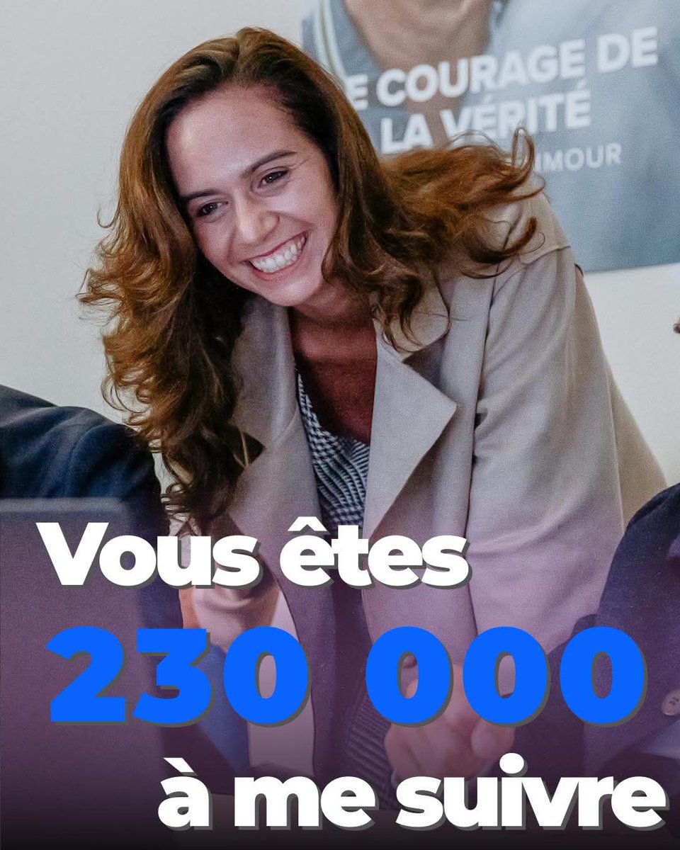 Bravo madame <a href="/knafo_sarah/">Sarah Knafo</a> <a href="/Reconquete_off/">RECONQUÊTE !</a> vous l'avez mérité 🍾🥂