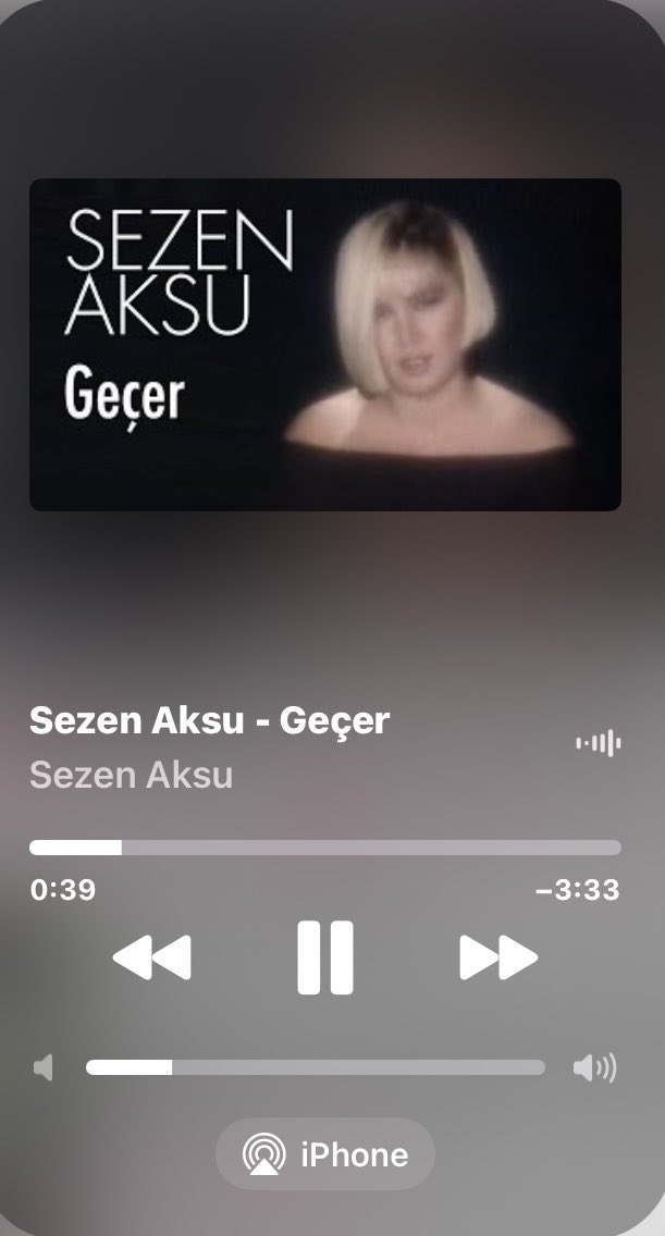 Geçmiyor Sezen abla.