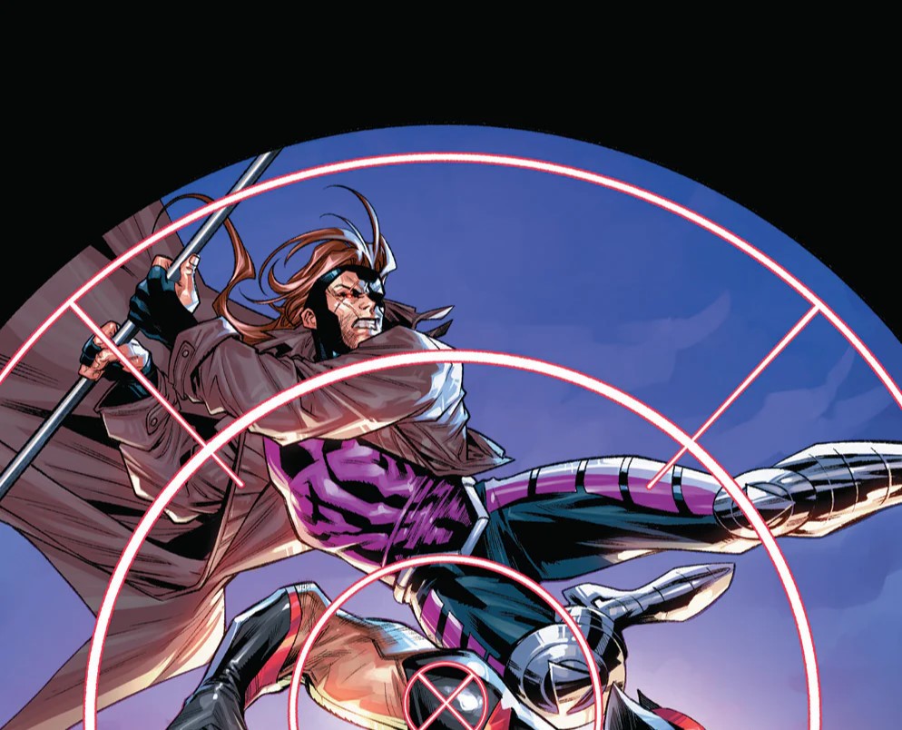 I'll never stop being disappointed in the fact Rogue was completely reimagined to fit into the Ultimate Universe while Gambit remains the same '90s 616 Gambit but now with an eyepatch, scars, and a ponytail. His only trait is being Kitty's boyfriend.