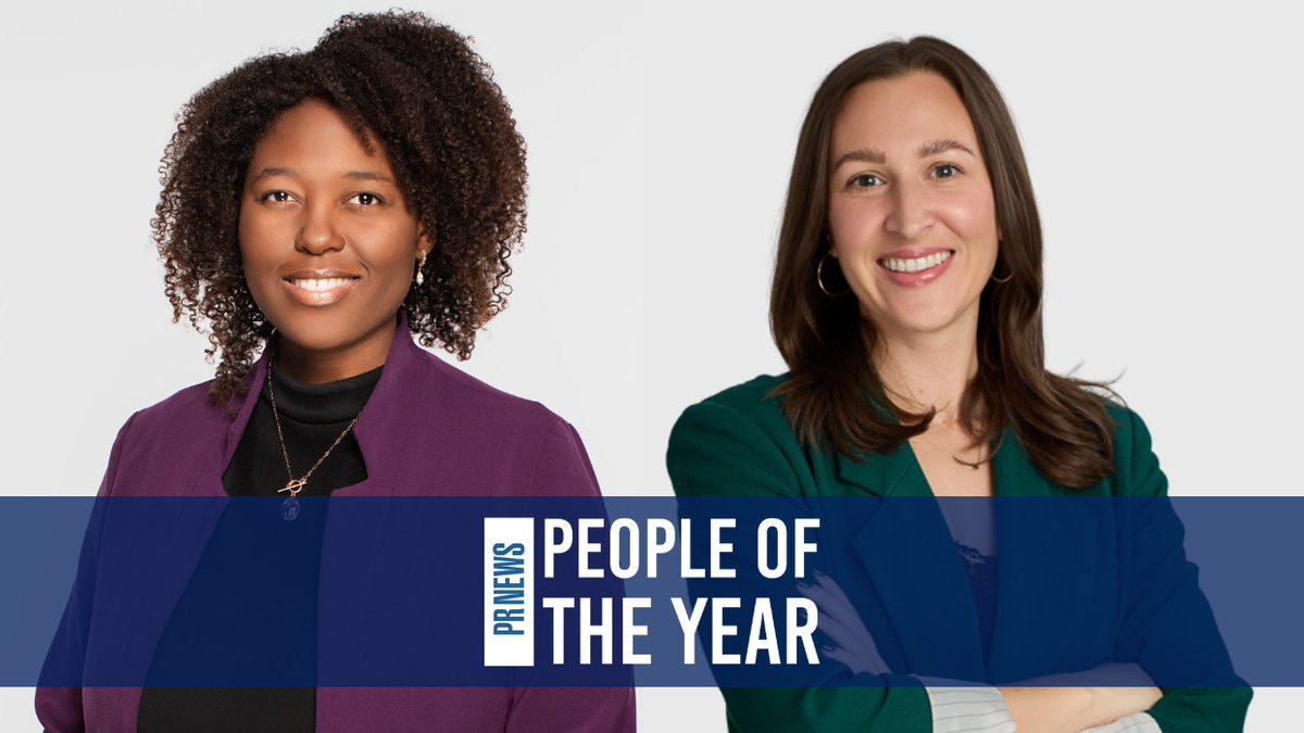 Global Strategy Group (@gsg) on Twitter photo Join us in celebrating two incredible communicators, both just named @PRNEWS People of the Year:
🏆 <a href="/JadeFloydDC/">Jade Floyd</a> is honored as a CSR, ESG & DEI Trailblazer.
🏆 <a href="/MarneeBanks/">Marneé Banks</a> is recognized as a Crisis Manager.
We can't think of two more deserving people — congratulations! Join us in celebrating two incredible communicators, both just named @PRNEWS People of the Year:
🏆 <a href="/JadeFloydDC/">Jade Floyd</a> is honored as a CSR, ESG & DEI Trailblazer.
🏆 <a href="/MarneeBanks/">Marneé Banks</a> is recognized as a Crisis Manager.
We can't think of two more deserving people — congratulations!