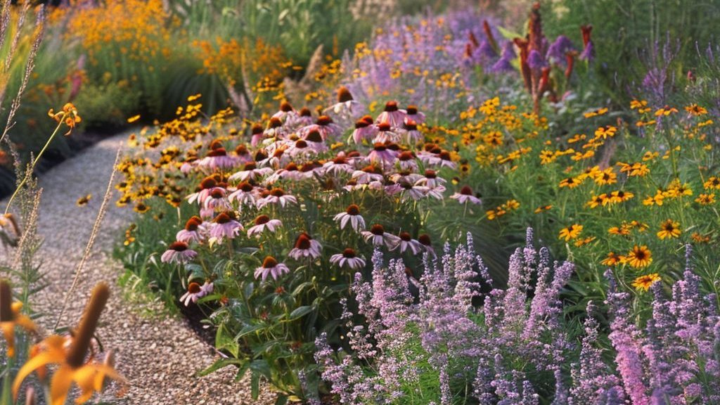 greenvibe's tweet image. Native Wildflower Gardens