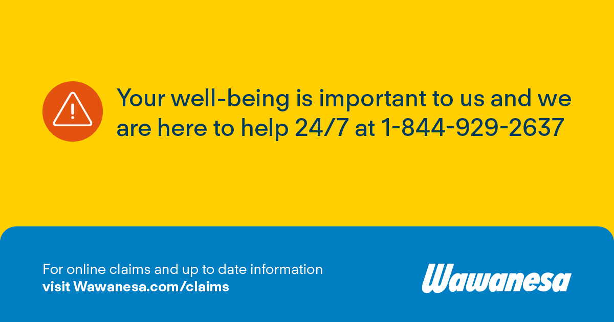 Wawanesa's tweet photo. We’re here for our members affected by the recent thunderstorm and hail in Alberta and Saskatchewan. We're available 24/7 at 1-844-929-2637, or you can open a claim online at https://t.co/sJQroa7u3q

We appreciate your patience as claim volumes may be high. #ABstorm #SKstorm https://t.co/wQg79YO4yu