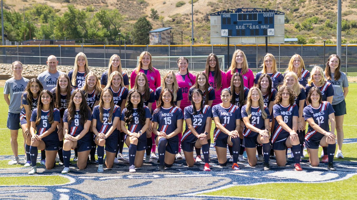 mineswsoc's tweet photo. Introducing your 2025 Colorado School of Mines women's soccer team!

#HelluvaEngineer https://t.co/HM1xTpchZX