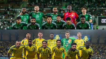 غداً سيلتقي #الأهلي و #النصر على نهائي السوبر السعودي ، غداً ستعود بنا الذاكرة إلى تلك الأيام التي لم يكن فيها سوى أهلي ونصر أو نصر وأهلي ، تلك حقيقة قد لا يعرفها البعض لكنها تاريخ والتاريخ لا يُمحى .!
غداً سأكون قلباً وقالباً مع  #الأهلي عشقي الأزلي وأتمنى أن يعود بكأس البطولة .