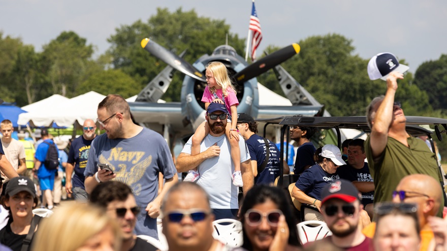 When the gates opened at 10 AM on August 16, a crowd had already formed, waiting to enter Akron Fulton International Airport to visit the AOPA Fly-In at the Props and Pistons Festival. Learn more about the event and check out more pictures: bit.ly/4fJCKlc