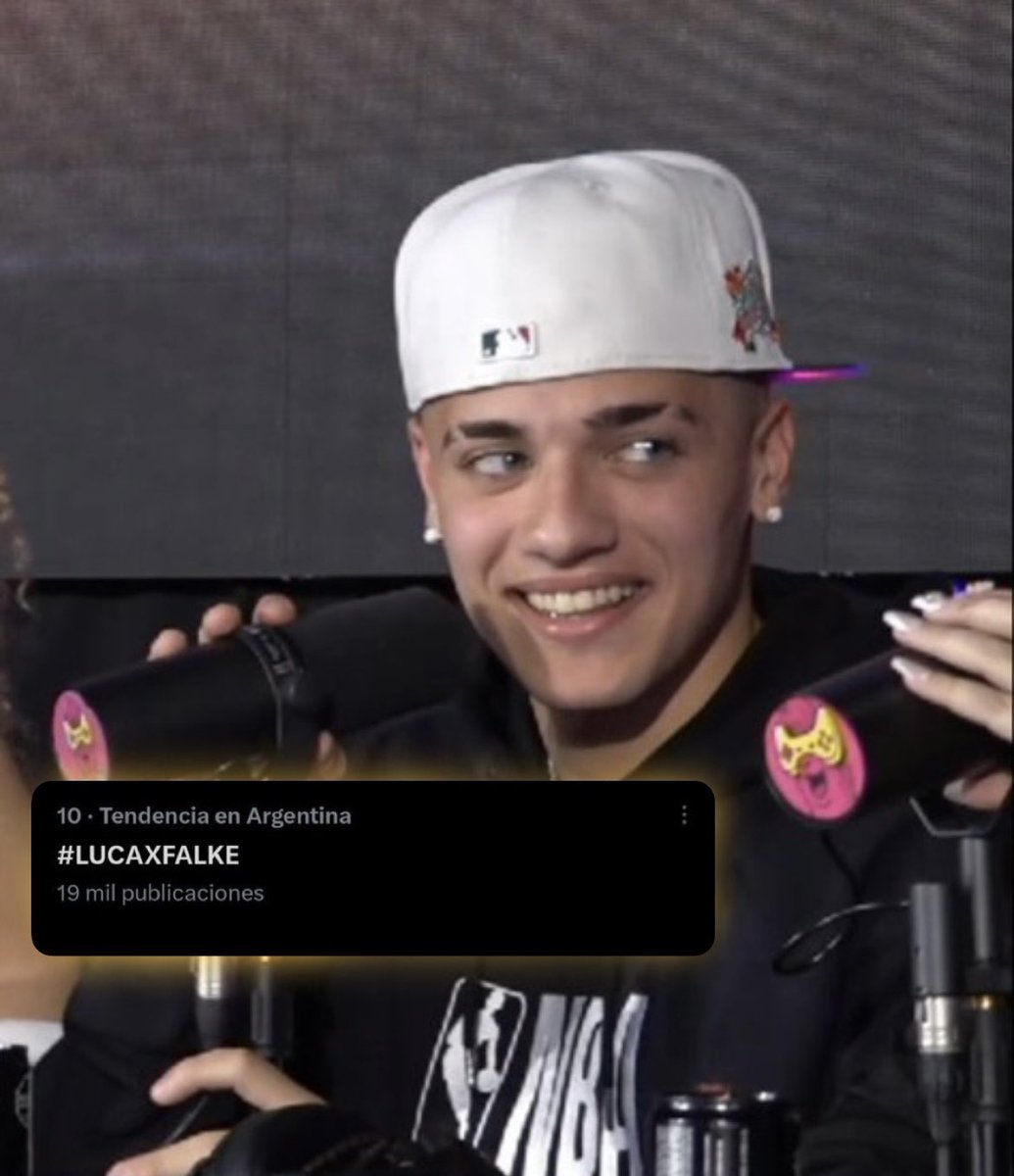📢 ¡Luca en tendencia, una vez más! ✅️

Con 20mil post y un top 10 esta comunidad hermosa le demuestra una vez más su apoyo 🫂 

#LUCAXFALKE