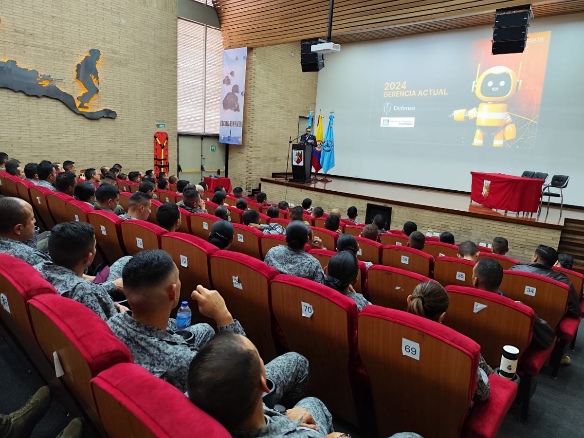 Codaltec's tweet image. ✨ CODALTEC participó en el Programa de Ley de ascenso de la @FuerzaAereaCol.

🚀 Nuestra Gerente presentó la misión institucional, eje de proyectos en ciencia y tecnología para la Defensa.

#CODALTEC #Innovación #FuerzaAeroespacial