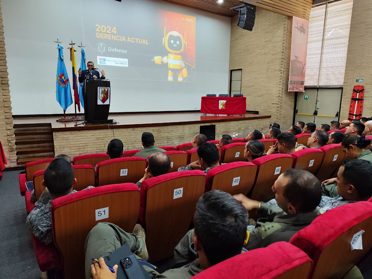 Codaltec's tweet image. ✨ CODALTEC participó en el Programa de Ley de ascenso de la @FuerzaAereaCol.

🚀 Nuestra Gerente presentó la misión institucional, eje de proyectos en ciencia y tecnología para la Defensa.

#CODALTEC #Innovación #FuerzaAeroespacial