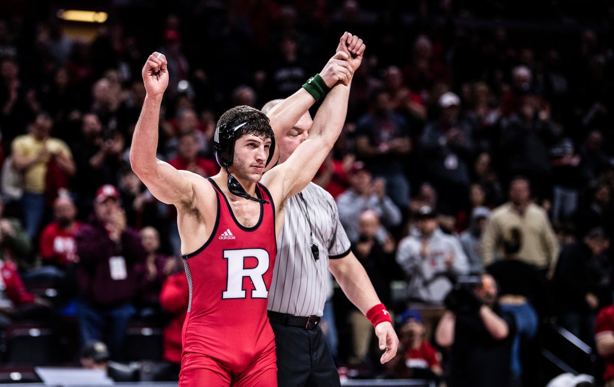 RUWrestling's tweet photo. 🐐

Congratulations, @AnthonyAshnault, on this prestigious honor!

#RelentlessPursuit | #GoRU https://t.co/3ZI8EhMumt