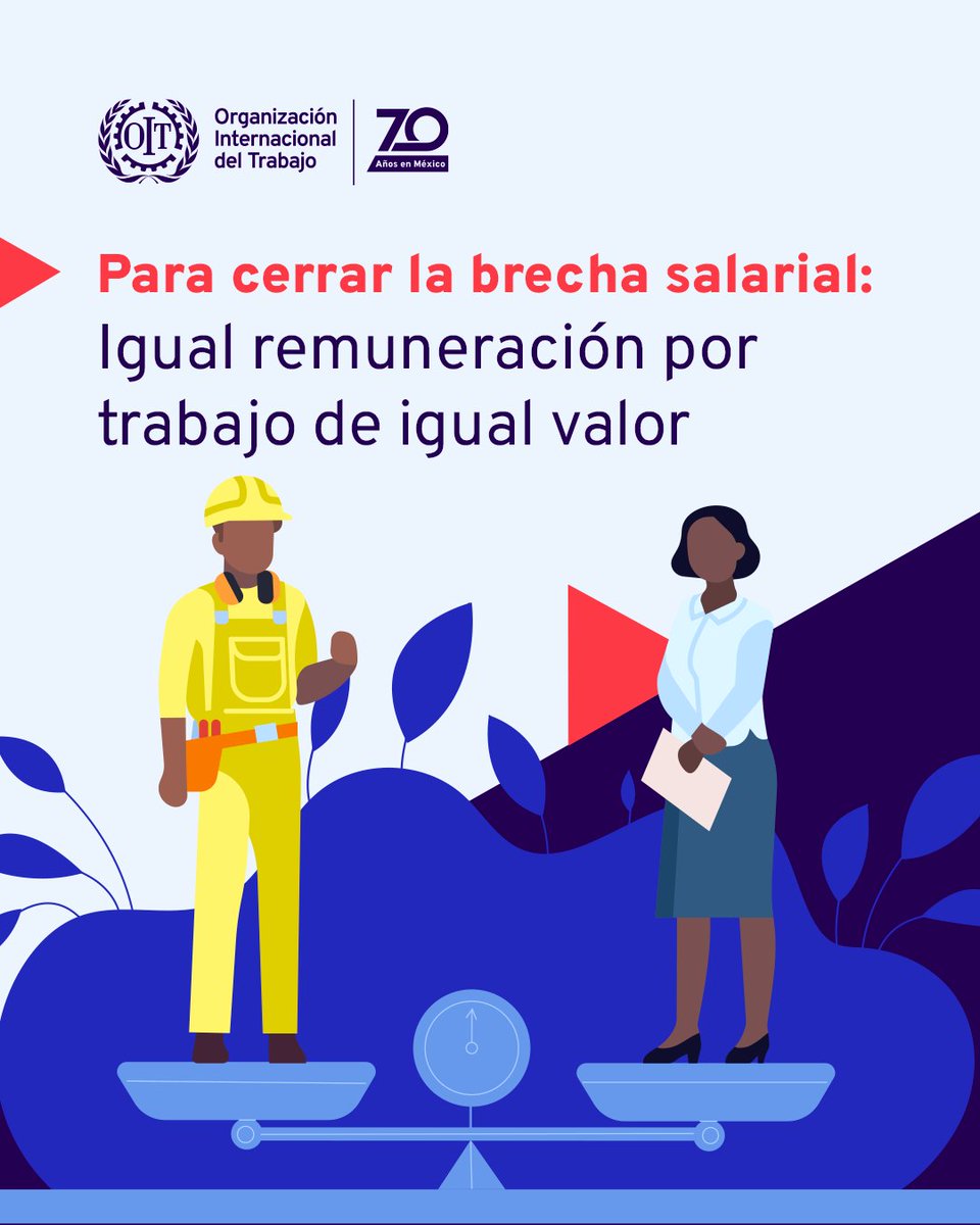 ⚖️ Igualdad real y efectiva: 
El #Convenio100 y el #Convenio111 de la #OIT respaldan la igualdad salarial y prohíben la discriminación por género en el empleo. 
👉🏽 goo.su/mzlT8k
 #IgualSalario #NoDiscriminación #OIT #IgualdadDeGénero