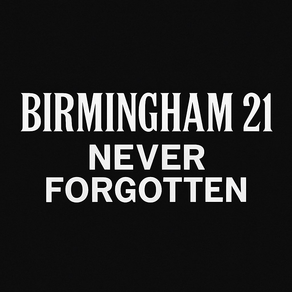 Chrissie (@christineb10035) on Twitter photo <a href="/Justice4the21/">Justice4the21</a> <a href="/BrianReade/">Brian Reade</a> <a href="/henrywinter/">Henry Winter</a> <a href="/guardiannews/">Guardian news</a> <a href="/BBCNews/">BBC News (UK)</a> The families of the #Birmingham21 have carried injustice for nearly 50 years. Their pain is ours too.
Different tragedies. Same cover-ups. Same denial of truth.
We stand shoulder to shoulder. Your loved ones will never be forgotten. ❤️✊
#Birmingham21 #Hillsborough #Justice <a href="/Justice4the21/">Justice4the21</a> <a href="/BrianReade/">Brian Reade</a> <a href="/henrywinter/">Henry Winter</a> <a href="/guardiannews/">Guardian news</a> <a href="/BBCNews/">BBC News (UK)</a> The families of the #Birmingham21 have carried injustice for nearly 50 years. Their pain is ours too.
Different tragedies. Same cover-ups. Same denial of truth.
We stand shoulder to shoulder. Your loved ones will never be forgotten. ❤️✊
#Birmingham21 #Hillsborough #Justice