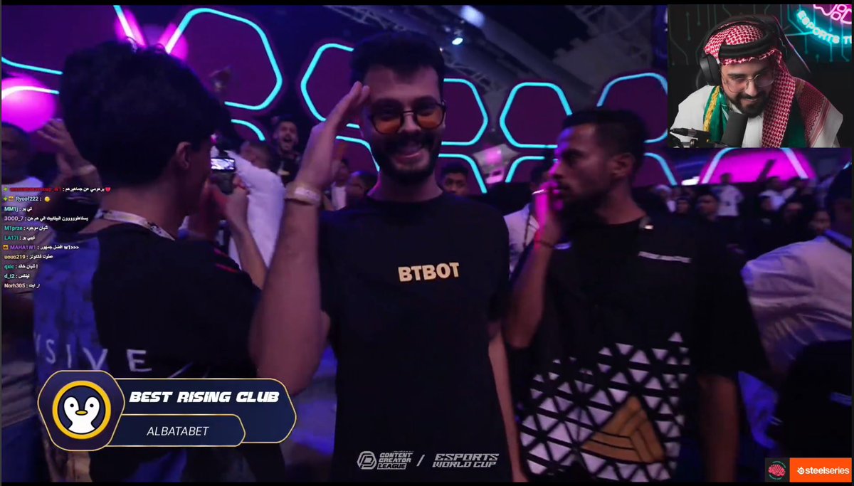 رسسسسسميًا 🚨🚨: 

- ابو زيد افضل لاعب 1v1 ⭐️
- البتابيت افضل فريق صاعد ⭐️